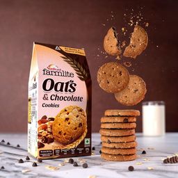 Sunfeast Farmlite Oats with Chocolate, 150grams image 4