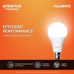 Halonix 9w LED Bulb Astron Plus Base B22 (Cool Day Light) image 3