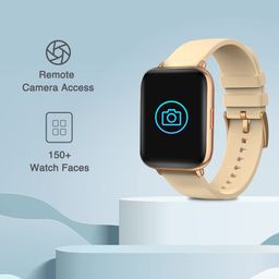 MUSTARD CZAR Smart Watch with 1.81" Curved Display with 3D Dynamic dial, Bluetooth Calling, Water Proof IP68, 10 Built-in &100+ Sports Mode, 150+ Watch Faces, Dedicated Spo2 & Female Care (Gold) image 5