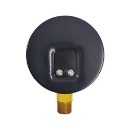 "Ji" Japsin Instrumentation Commercial Pressure Gauge, 2 1/2" Dial, Range 0 to 1.06 Kg/Cm2 Dual Scale of 15 PSI, Direct Mounting Bottom Entry, 1/4" BSP Connection, Mild Steel Case & Brass Internals image 3