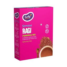 Early Foods - Sprouted Ragi Porridge Mix | No Added Sugar, No Salt, No Milk Porridge mix | 100% Natural Sprouted Ragi Powder | Sprouted Ragi Satva | Sprouted Ragi Flour/Naachni Flour | 200g image 1
