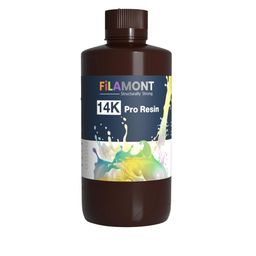 protomont technologies Filamont 14K Pro Resin Precision Perfected, Beyond 10K & 12K Limits, UV-Curing Resin with High Precision and Quick Curing & Excellent Fluidity for LCD 3D Printing (Orange Red) image 3
