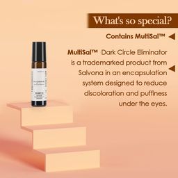 bhu botanicals Eyes Don't Lie - Under Eye Roll On (With Hyaluronic Acid, Rosehip Seed Oil & Caffeine) For Under eye dark circles, puffiness, removal of wrinkles and fine lines, 12ml image 5