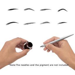 Aluminium Microblading Pen for Permanent Makeup – Precision Dual-End Tool, Lightweight & Durable, Pack of 2 image 3