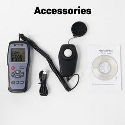 KUSAM-MECO Digital Digital Lux (Light) Meter 8911A With Auto Ranging and Data Logger Function |1 Year Warranty image 4