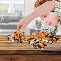 PLUSPOINT 3 in1 Speed Car Building Blocks Can Build Truck Car F1 Racing Build 3 Models in 1 kit Blocks and Bricks for Kids, Boys & Girls (Speed car 3in1) image 4