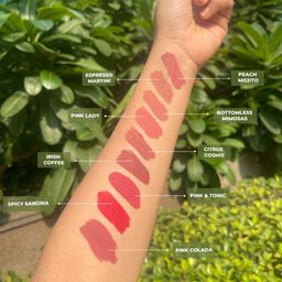 Love Earth Liquid Mousse Lipstick - Irish Coffee Matte Finish | Lightweight, Non-Sticky, Non-Drying,Transferproof, Waterproof | Lasts Up To 12 Hours With Vitamin E And Jojoba Oil - 6Ml image 3