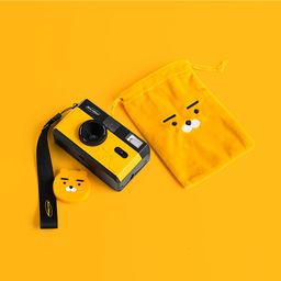 corex Kakao Friends Reusable 35mm Film Camera [Ryan Edition], Fixed-Focus and Wide Angle, Build in Flash and Compatible with 35mm Color Negative or B/W Film (Film and Battery NOT Included) image 2