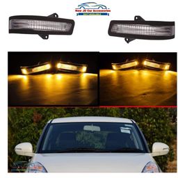 New JD Car Accessories ,For Car Maruti Swift (2012-2017) & Swift Dzire T2, Side Mirror Turn Signal Indicator Led Lights,With Scotch Lock -(20122), Pear image 2