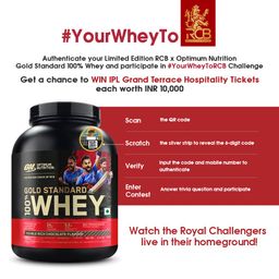 Optimum Nutrition (ON) Gold Standard 100% Whey Protein Powder 5 lbs, 2.27 kgs (Double Rich Chocolate), for Muscle Support & Recovery, Vegetarian - Primary Source Whey Isolate image 5