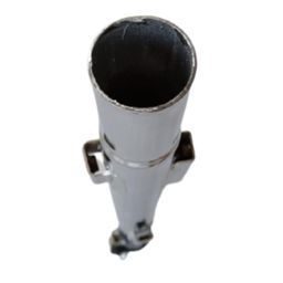 R.J.VON - Mid Bend Pipe Free flow Silver For RE Reborn Classic 350 image 4