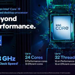 Intel Core i9-13900K Desktop Processor LGA 1700 24 cores (8 P-cores + 16 E-cores) 36M Cache, up to 5.8 GHz' image 2