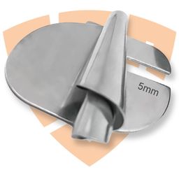 sss T17 Hemming Folder (5 MM) Hemming Folder Attachment is a Specialized Sewing Machine Attachment Designed to facilitate The Creation of Narrow hems on Fabric Edges image 4