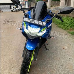 harp modz HARP MODZ® DB Visor Windshield Wind Deflector for Suzuki Gixxer SF 150 250 (Black) image 3
