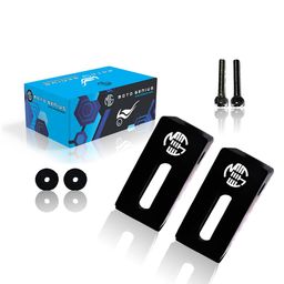 MOTO GENIUS Universal Fog Light Clamp for All Bikes | Durable Handlebar Mounting Solution (Pack of 2) 60MM image 1