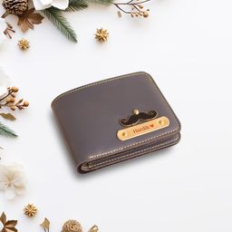 innovative gifts Best Personalized Gift for Men, Customized Wallet with Name & Charm, Unique Wallet with a Personalized Touch image 4