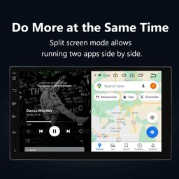 modishombre Modorwy TS7 Universal Advanced Android Quad Core Processor | 9.1 Inch Full HD 1080P | Android 10.1 | 2GB RAM/32GB ROM|HiFi Audio|GPS Tracking|Including HD Rear Camera All Car - incl. Honda Brio and Mobilio Frame with Socket image 4