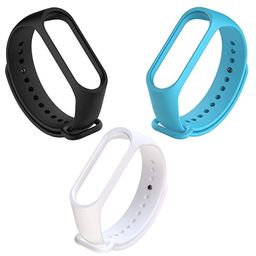 Inefable® Mi Band 3 & 4 Strap Band Wristband Strap Compatible with Mi Band M3 & M4 Original Device Not Included | image 1