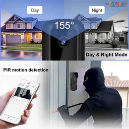 SafeOBuddy Smart Video Doorbell | Smart WiFi Configuration Two Way communicaton | Record & Capture | Waterproof and Durable image 4