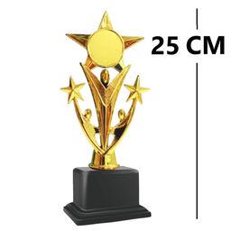 10 PC Star Trophy - 29 with Customization Logo for Events, Functions, Award (25 CM) image 4