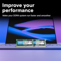 Crucial CT8G4SFS824A 8GB DDR4-2400 PC4-19200 CL-17 SODIMM RAM image 2