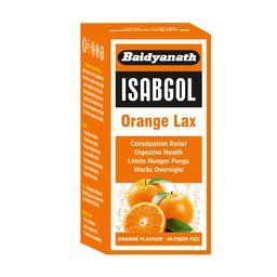 Baidyanath Isabgol Orange Lax | Isabgol Husk | Psyllium husk | 250g image 1