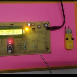 Vigyanics Reverse Car Parking System Using Ultrasonic Sensor - School College Project image 2