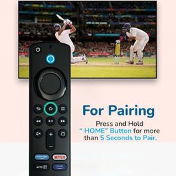 only 1 Original Replacement Remote Compatible with Fire Stick 3RD GEN (Voice Function Available) Note: Pairing Required Before Use image 3