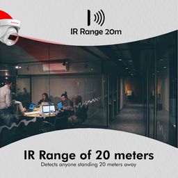 CP PLUS 2.4MP Full Color Guard+ Dome Security Camera | 3.6 mm Fixed Lens | Support Full-Color Starlight | Max 30fps at 2.4MP | Illumination Range of 20 Mtrs, IP67 - CP-GPC-DA24PL2-SE-0360 image 4