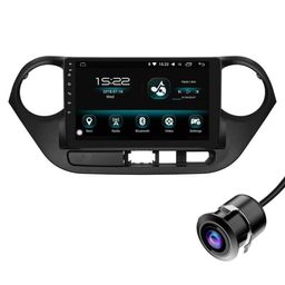 modishombre Modorwy Hyundai i10 Grand/Xcent 9-Inch IPS 1280P Car Android Display with Gorilla Glass | Double Din Car Stereo | Android 12 | 2GBRAM/32GBROM Multimedia Player with AHD Camera, Dashboard Frame image 1