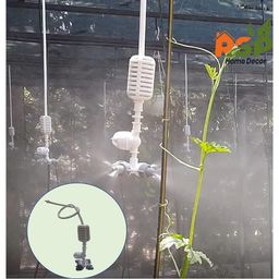 rsp home decor (25pcs) Irrigation Fogger System 4 Way Fogger Assembly Unit with Check Valve for Garden, Greenhouses, Mist Cooling System and Poultry Farm - Pack of 25 image 3