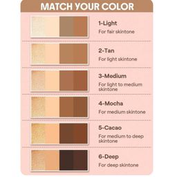 huda zone 4-in-1 Makeup Contour Concealer Stick: Combines Highlight Shimmer Highlight Matte,and Bronzer in one compact stick. image 5