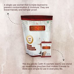 Nutricharge Cocoa Prodiet Maintains and retains muscles (Pack Of 2) image 5