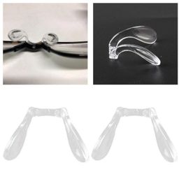 One Piece Glass Nose Pad for Eyeglasses, Specs, Push-in Type 2pcs image 3