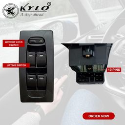 Kylo SmartTouch Power Window Switch – Precision Control for Effortless Window Operation | Sleek Design with Durable Build for Enhanced Driving Experience (Scorpio CRDI) image 2