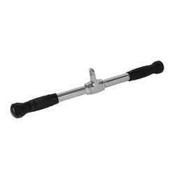 Fit Squad Cable Machine Attachment Combo: Straight bar/Triceps Handle, Zigzag Handle, D Handle Pair, high Pulley LAT bar and Rowing Handle with Safety Lock image 5