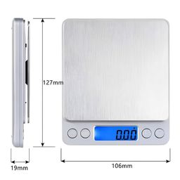 generic Digital Weighing Scale for Home & Kitchen | Weighs Items Up to 3kg | Weight Machine with LCD Display | Perfect for Cooking, Baking, and Small Parcels | Battery Powered & Portable (Silver) image 5