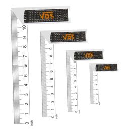 Naveen V.D.S Light Try Square (Set of 4 pieces) Combo Pack of 4 sizes (Try square 12inch, 10inch, 8inch, 6inch) image 1