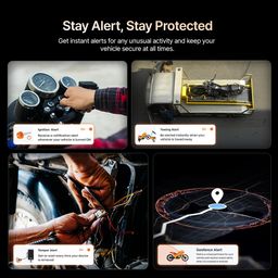 Qubo Wired Bike GPS Tracker from Hero Group [Pre-Recharged SIM] | Live Tracking + Engine ON-Off Alerts | Anti-Theft | Towing Alerts | Accident Alerts | 1 Year App Included | Installation Support image 3