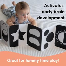 Curious Cub Montessori Flash Cards for Babies & Infants | Visual Stimulation & Sensory Development for 0-12 Months | Fun & Easy Learning for Toddlers | High Contrast Black and White Flashcards image 3