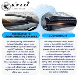 KYLO OEM-Type Special Front Windshield Wiper Blade with Secure Locking Mechanism – Precision Fit for Enhanced Visibility (Xuv 700) image 5