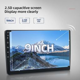 modishombre Modorwy Hyundai i10 Grand/Xcent 9-Inch IPS 1280P Car Android Display with Gorilla Glass | Double Din Car Stereo | Android 12 | 2GBRAM/32GBROM Multimedia Player with AHD Camera, Dashboard Frame image 2