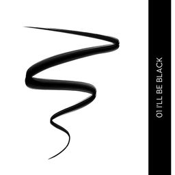 SUGAR Cosmetics Wingman Waterproof Matte Finish Microliner | Liquid Eyeliner | Flexi-Tip Applicator | Pen Eyeliner | Lasts Upto 12 Hrs | Smudgeproof & Transferproof | 1.6ml - 01 I'Ll Be Black image 2