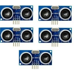 OLatus OLSULTRASONIC05 5 Pieces HC-SR04 Ultrasonic Range Finder Module Sensor for Distance Measuring Transducer (Set of 5) image 1