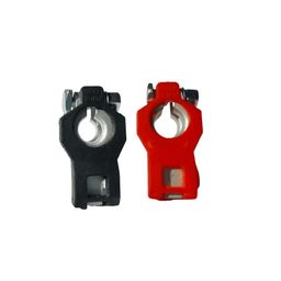 New JD Car Accessories,For Hyundai Xcent/i10/i20/EON Car Black and Red automotive Car Battery Terminal M6bolt Adjustable Clamp Clip Connector 2 Pieces image 1
