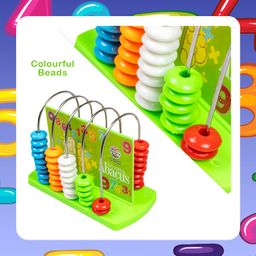 Ratna's Ratnas Educational Abacus Junior for Kids to Learn to Count, Add & Subtract with Colourful Beads image 3
