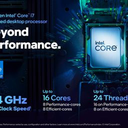Intel Core i7-13700K Desktop Processor 16 cores (8 P-cores + 8 E-cores) 30M Cache, up to 5.4 GHz Socket LGA 1700 image 2