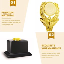 10 Set of 1st, 2nd & 3rd Trophy image 2