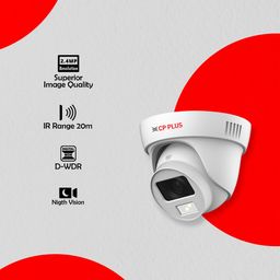 CP PLUS 2.4MP Full Color Guard+ Dome Security Camera | 3.6 mm Fixed Lens | Support Full-Color Starlight | Max 30fps at 2.4MP | Illumination Range of 20 Mtrs, IP67 - CP-GPC-DA24PL2-SE-0360 image 2