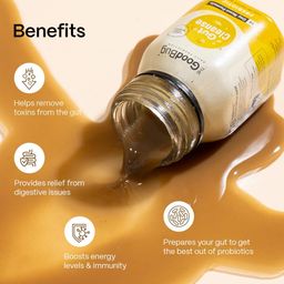 The Good Bug Gut Cleanse - 14 Prebiotic Colon Detox Shots | Improves Probiotic Activity, Gut Health & Digestion | Tackles Bloating, Gas & Constipation image 3